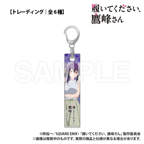 『履いてください、鷹峰さん』バーキーホルダー【BOX】