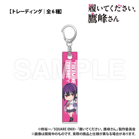 『履いてください、鷹峰さん』バーキーホルダー【BOX】