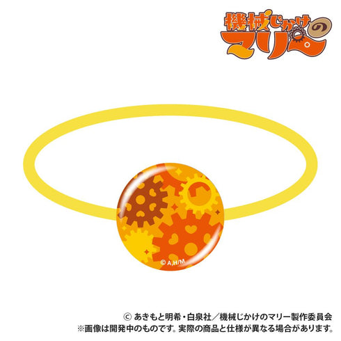 『機械じかけのマリー』ガラス製ヘアゴム 歯車