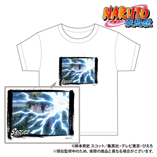 『NARUTO-ナルト- 疾風伝』Tシャツ うちはサスケ 描き下ろし
