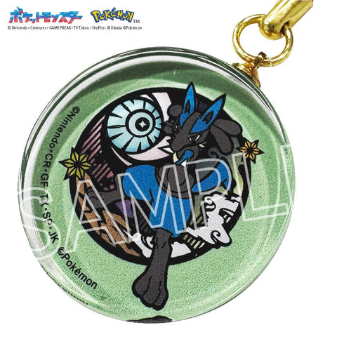 『ポケットモンスター』切り絵シリーズ ガラス根付 ルカリオ【202501再販】