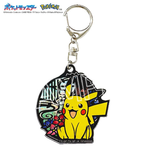『ポケットモンスター』切り絵シリーズ グリッターキーホルダー ピカチュウB【202501再販】