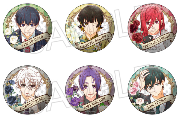 『ブルーロック』ヴィンテージシリーズ -玉座- 缶バッジ BOX(6個入)