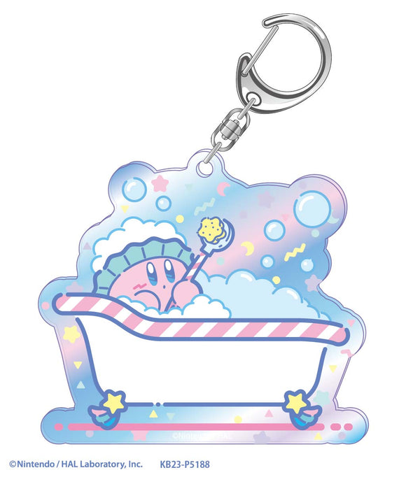 『星のカービィ』カービィ・スイートドリームス オーロラアクリルキーホルダー Dおふろタイム
