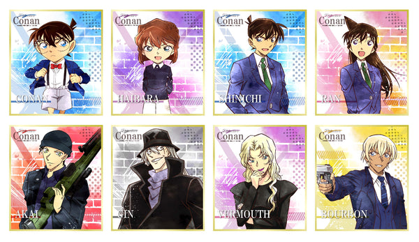 『名探偵コナン』ウェットカラーシリーズ vol.5 トレーディング色紙 BOX(8個入)