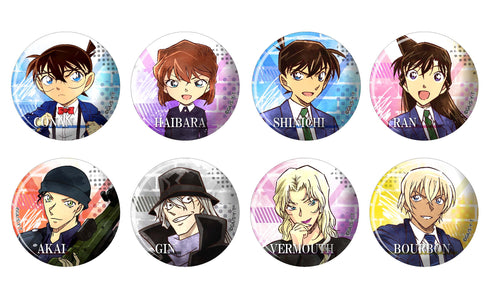 『名探偵コナン』ウェットカラーシリーズ vol.5 缶バッジ BOX(8個入)