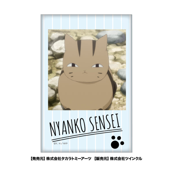 『夏目友人帳』缶マグネット Dウリ坊ニャンコ