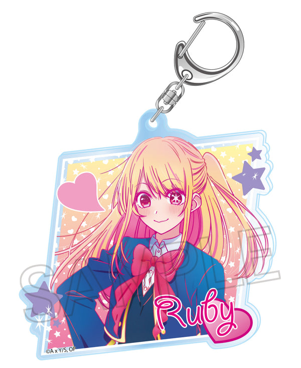 『【推しの子】』ビビッドライン アクリルキーホルダー ルビー