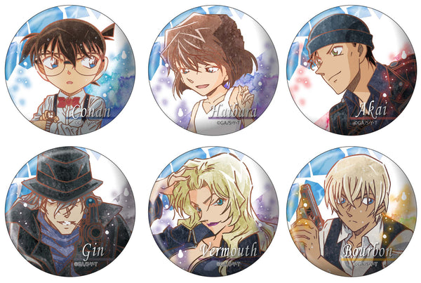 『名探偵コナン』フロストタイル 缶バッジ BOX(6個入)