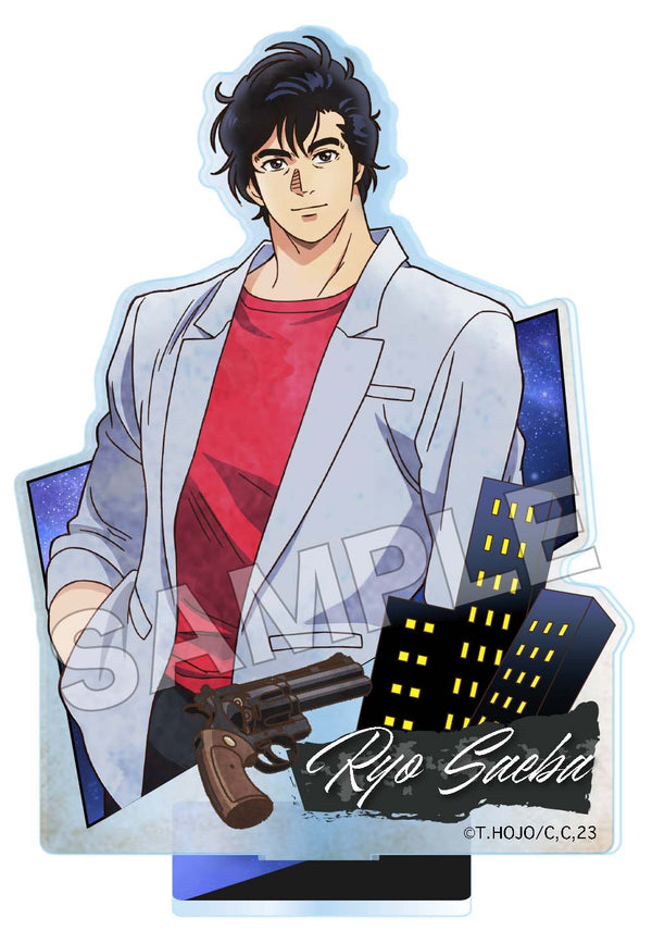 『劇場版 シティーハンター 天使の涙 (エンジェルダスト)』ヴィンテージシリーズ アクリルスタンド 冴羽獠 A