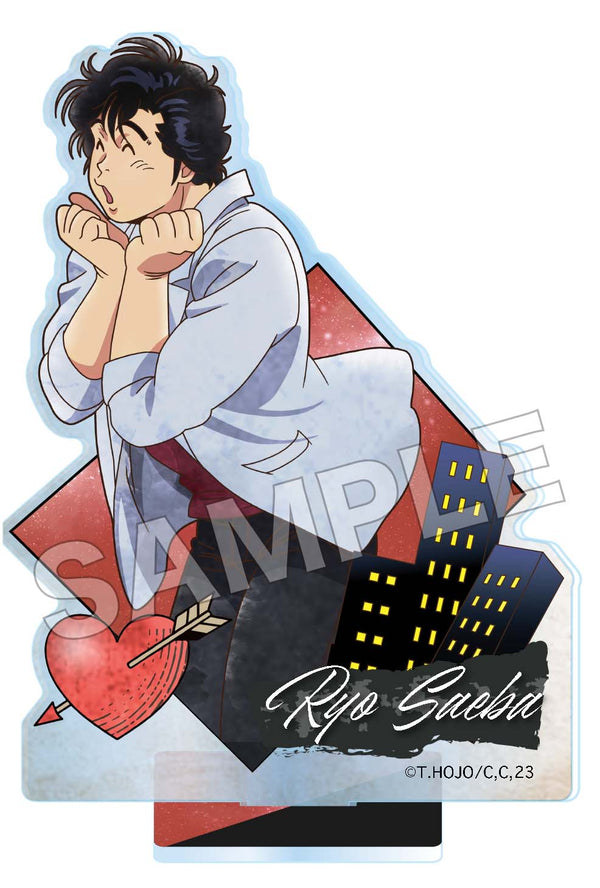 『劇場版 シティーハンター 天使の涙 (エンジェルダスト)』ヴィンテージシリーズ アクリルスタンド 冴羽獠 B