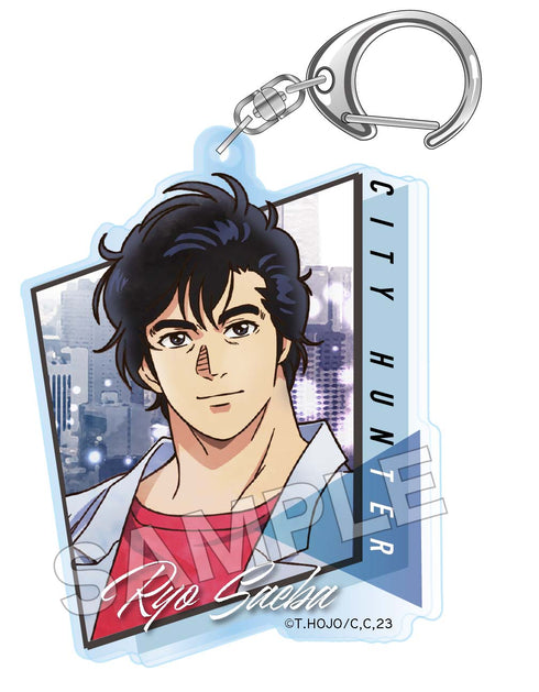 『劇場版 シティーハンター 天使の涙 (エンジェルダスト)』ヴィンテージシリーズ アクリルキーホルダー 冴羽獠 A