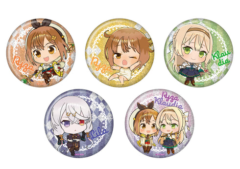 『ライザのアトリエ ~常闇の女王と 秘密の隠れ家~』とじコレ キラキラ缶バッジ BOX(5個入)