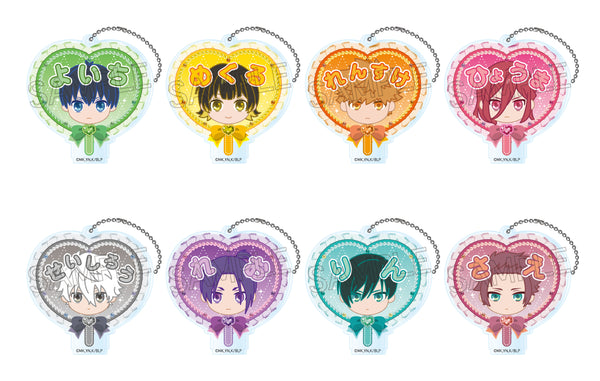 『ブルーロック』推しならべ デコうちわキーチェーン BOX(8個入)