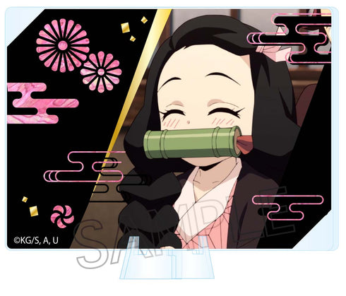 『鬼滅の刃』螺鈿風シリーズ プレート&スタンド 竈門禰󠄀豆子