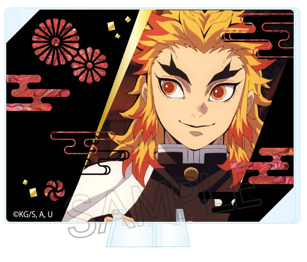 『鬼滅の刃』螺鈿風シリーズ プレート&スタンド 煉獄杏寿郎