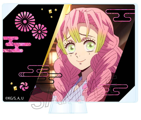 『鬼滅の刃』螺鈿風シリーズ プレート&スタンド 甘露寺蜜璃