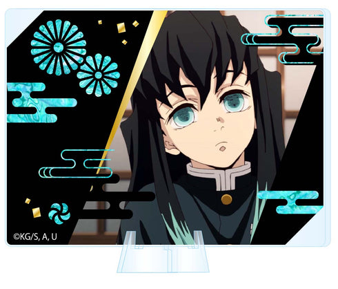 『鬼滅の刃』螺鈿風シリーズ プレート&スタンド 時透無一郎