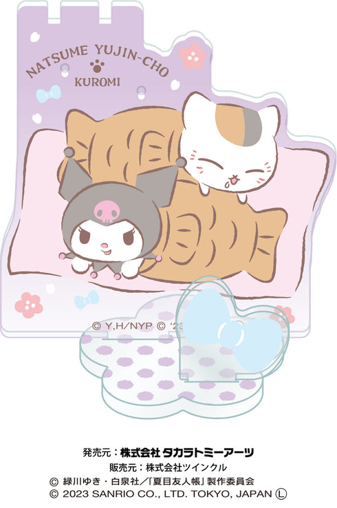 『夏目友人帳×サンリオキャラクターズ』 アクセサリースタンド ニャンコ先生/クロミ