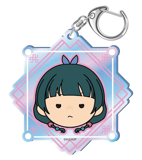 『薬屋のひとりごと』フェイスデフォルメ オーロラアクリルキーホルダー 猫猫C(不機嫌)