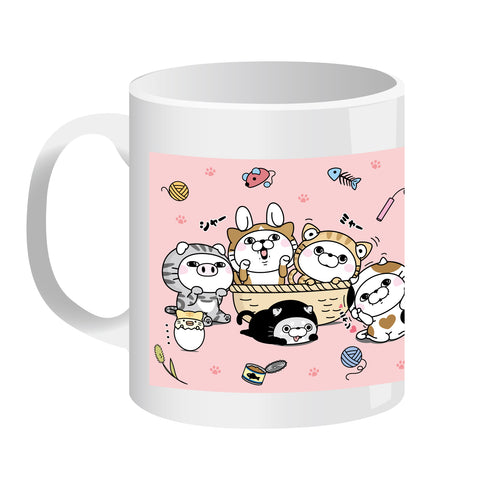 『ニャンともヨッシースタンプ』マグカップ