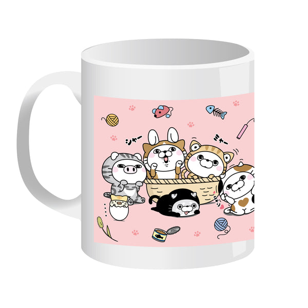 『ニャンともヨッシースタンプ』マグカップ