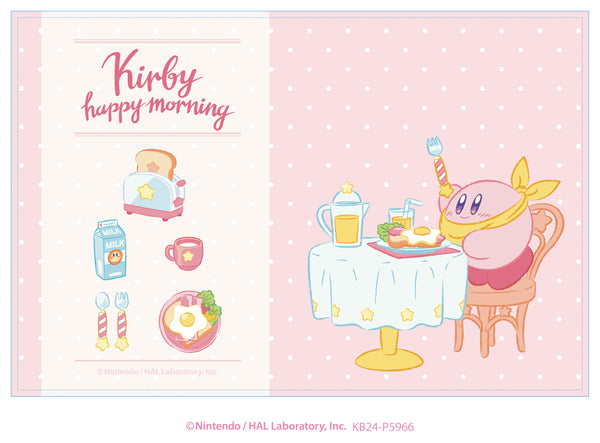 『星のカービィ』カービィ・ハッピーモーニング ランチョンマット ピンク