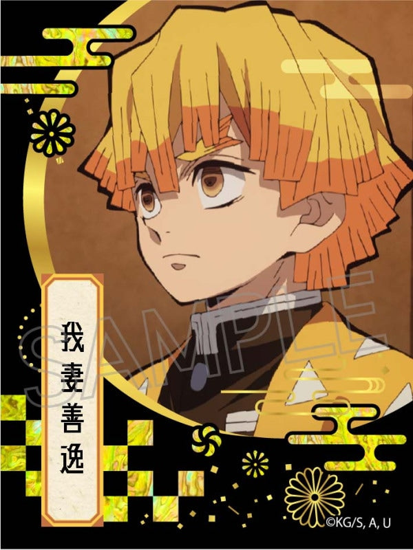 『鬼滅の刃』鬼滅の刃 螺鈿風シリーズ ステッカー 我妻善逸【202602再販】