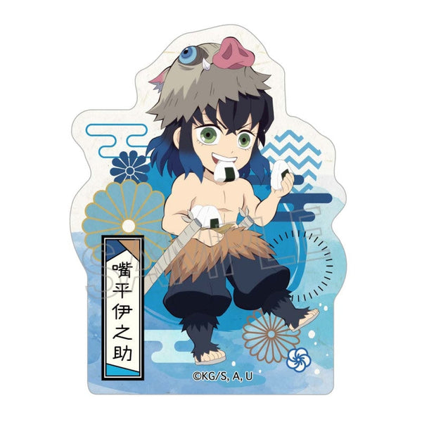 『鬼滅の刃』街道歩きシリーズ ダイカットステッカー 嘴平伊之助【202512再販】