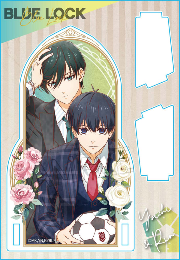 『ブルーロック』斜めに飾れるアクリルスタンド 潔世一&糸師凛