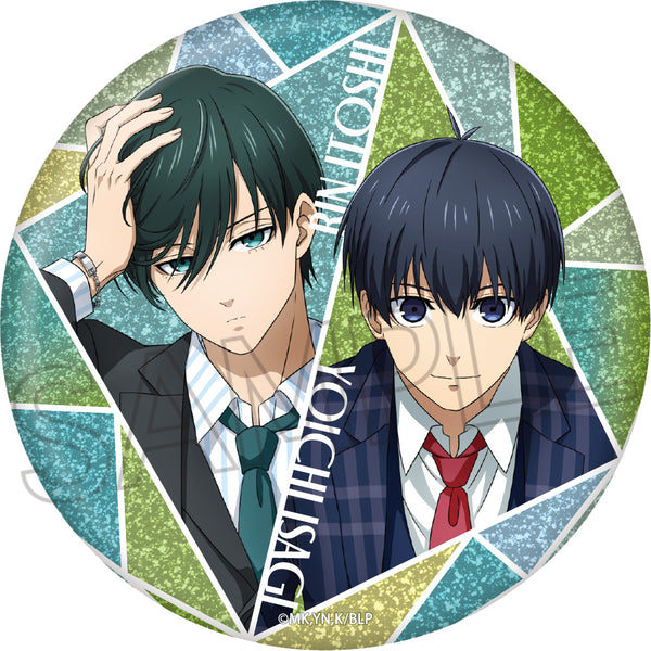 『ブルーロック』グリッター缶バッジ 潔世一&糸師凛
