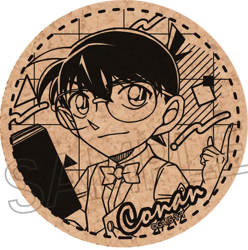 『名探偵コナン』レッスンタイム コースター 江戸川コナン