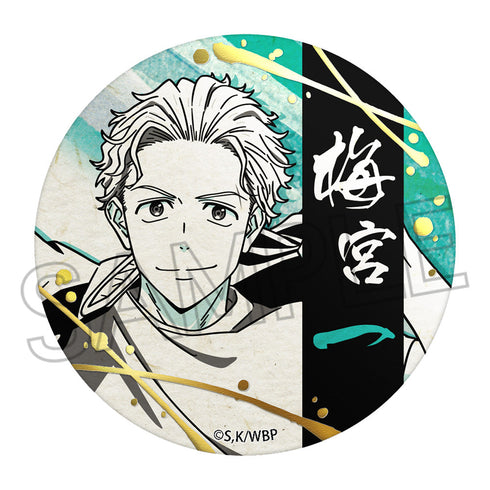 『WIND BREAKER』箔押し和紙缶バッジ BOX(6個入)【202506再販】