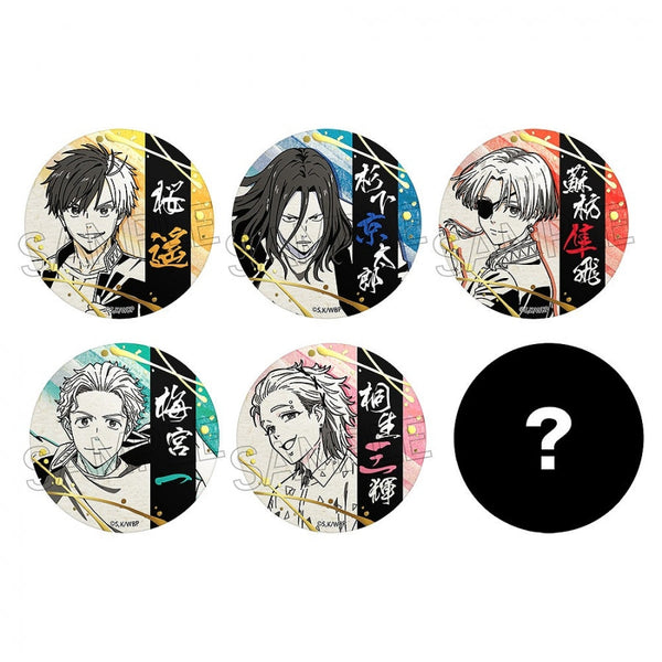 『WIND BREAKER』箔押し和紙缶バッジ BOX(6個入)