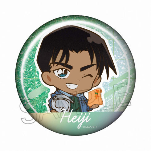 『名探偵コナン』サプライズ! グリッター缶バッジ 服部平次