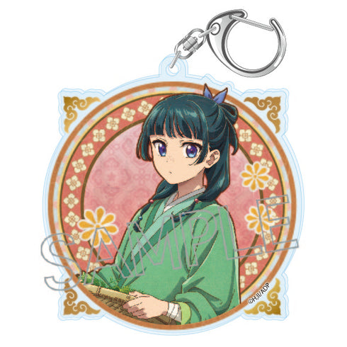 『薬屋のひとりごと』ヴィンテージシリーズ アクリルキーホルダー 猫猫B(橙)