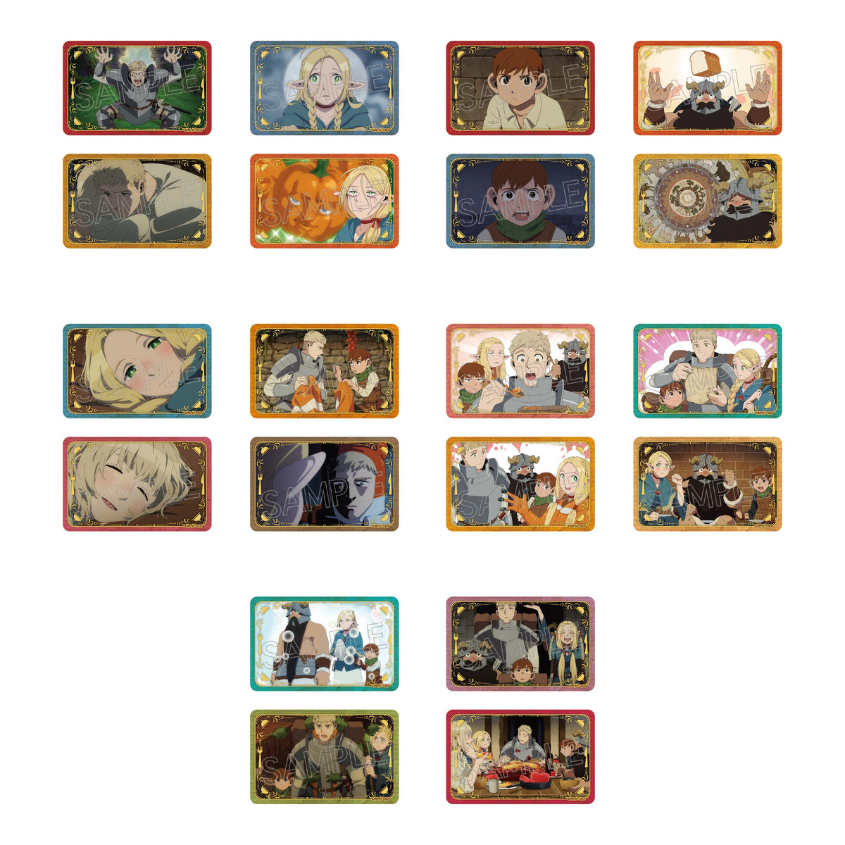 ダンジョン飯』クリアカード BOX（10パック入） – Anime Store JP