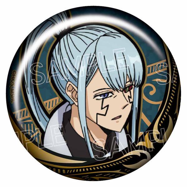 『マッシュル-MASHLE-』箔押し缶バッジ アビス・レイザー