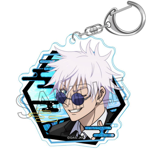 『呪術廻戦』螺鈿風シリーズ アクリルキーホルダー Vol.1 五条悟B(スーツ)