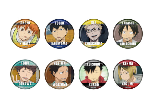 『ハイキュー!!』百面相缶バッジ vol.3 BOX(8個入)