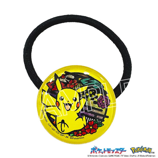 『ポケットモンスター』切り絵シリーズ キラキラヘアゴム ピカチュウB