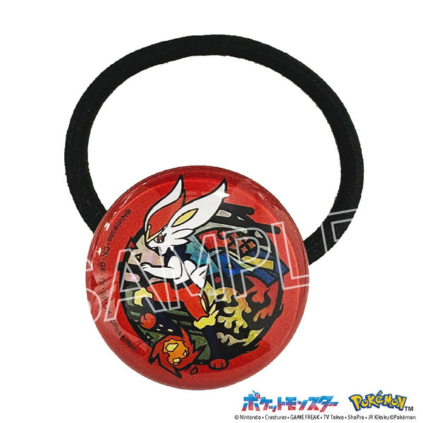 『ポケットモンスター』切り絵シリーズ キラキラヘアゴム エースバーン