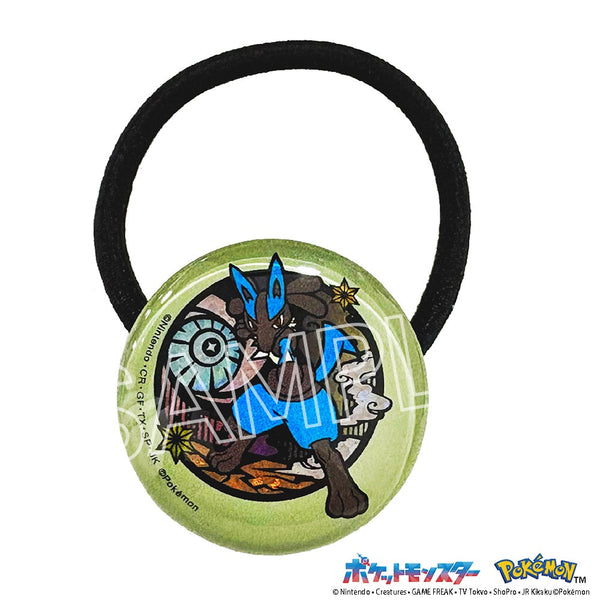 『ポケットモンスター』切り絵シリーズ キラキラヘアゴム ルカリオ