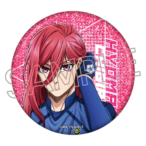 『ブルーロック』キラキラ缶バッジ 千切 豹馬