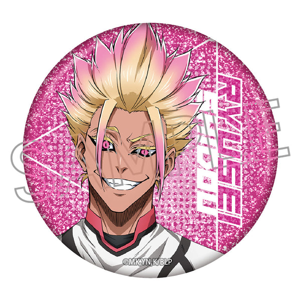 『ブルーロック』キラキラ缶バッジ 士道 龍聖