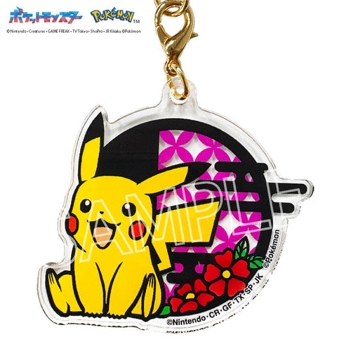 『ポケットモンスター』切り絵シリーズ アクリル根付 A BOX(5個入)