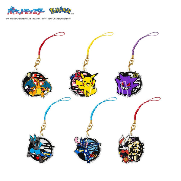 『ポケットモンスター』切り絵シリーズ アクリル根付 B BOX(6個入)