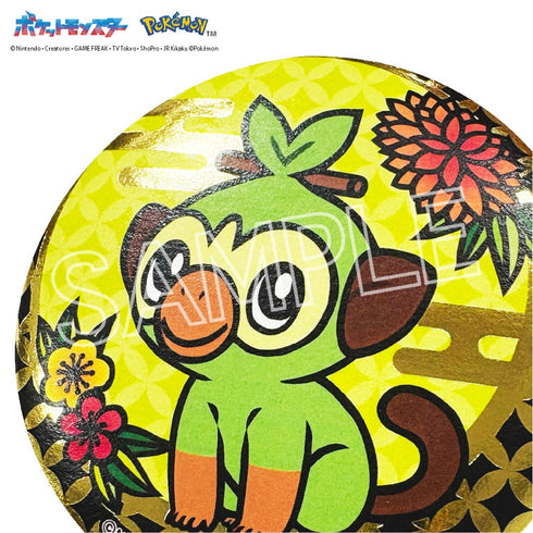 『ポケットモンスター』切り絵シリーズ 箔押し缶バッジ A BOX(5個入)