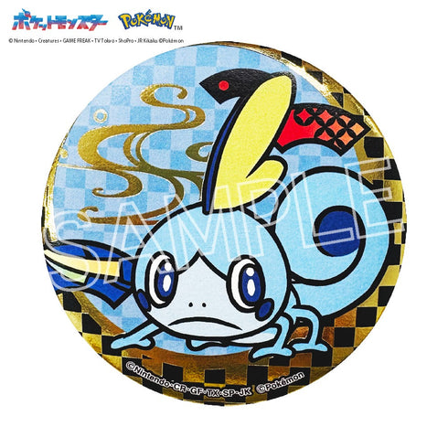 『ポケットモンスター』切り絵シリーズ 箔押し缶バッジ A BOX(5個入)