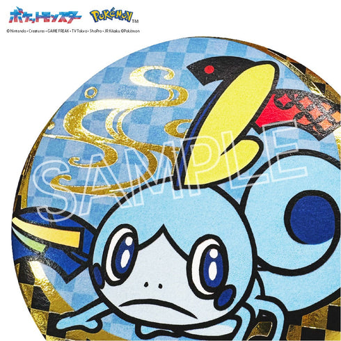 『ポケットモンスター』切り絵シリーズ 箔押し缶バッジ A BOX(5個入)